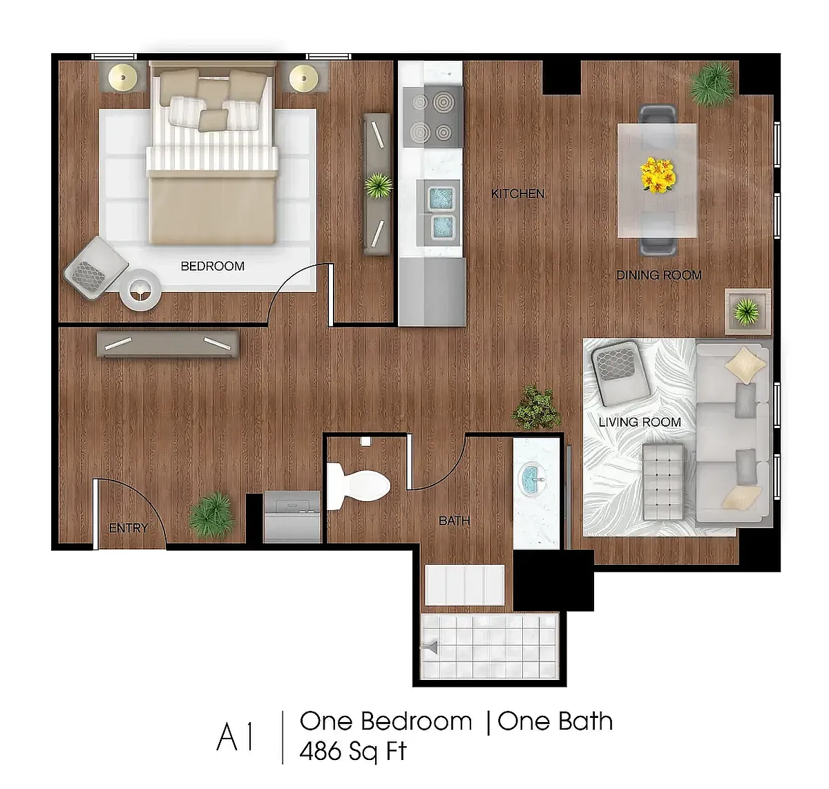 Floor plan A1