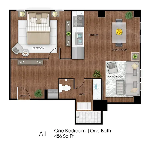 Floor plan A1
