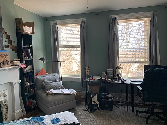Master Bedroom with large windows