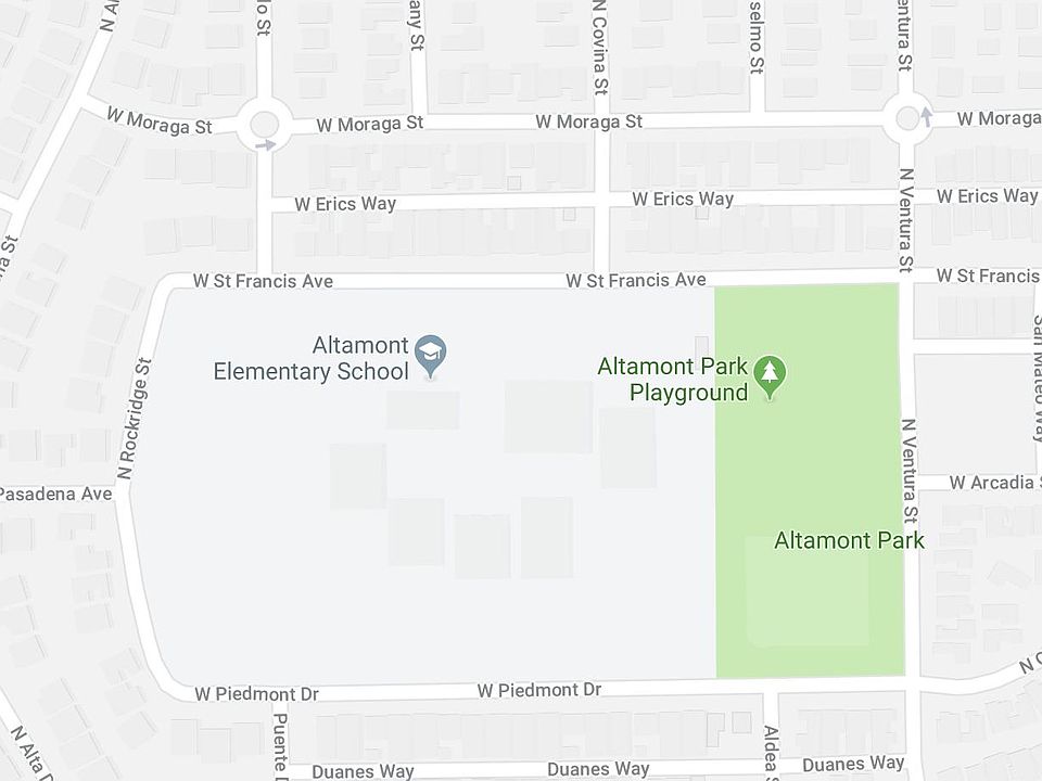 Map - 2 minute walk to school and park