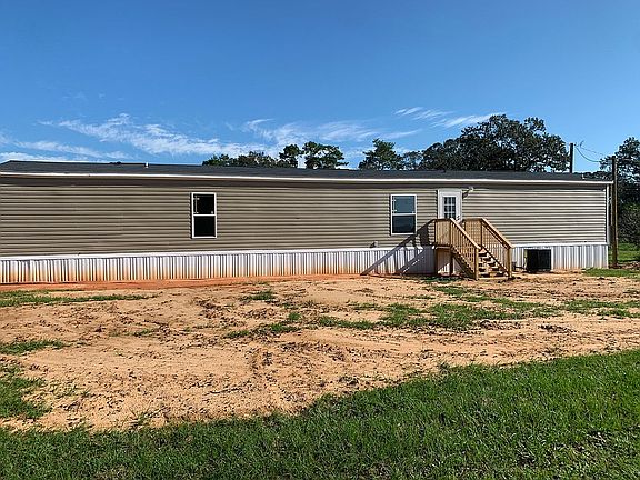 Back of mobile home