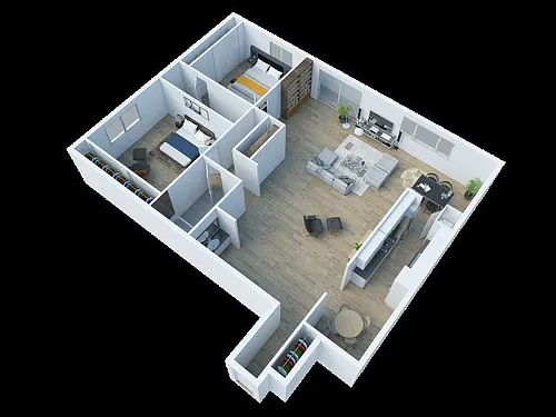 Floor plan B3