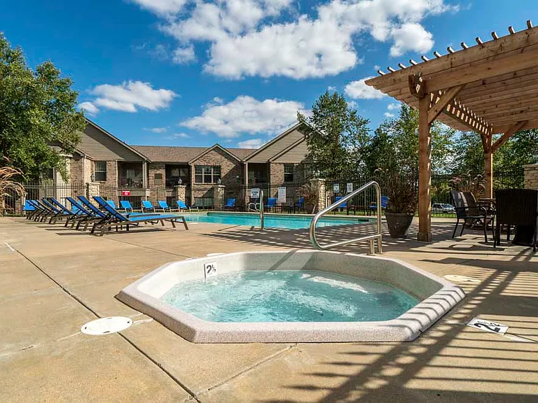 Long day? Take a soak in the hot tub for some relaxation.