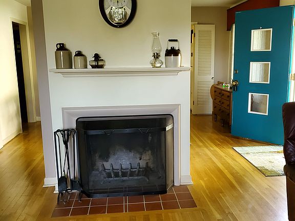 Wood burning but gas ready