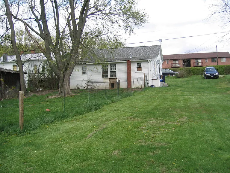 Rear of the house from the back yard