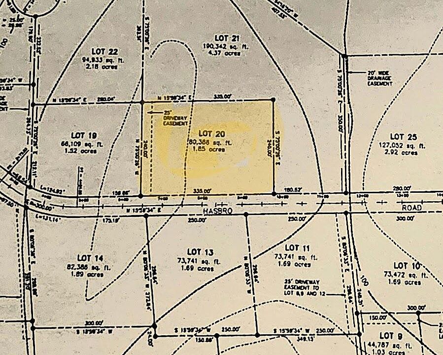 2nd image of Lot 20 Hasbro Road