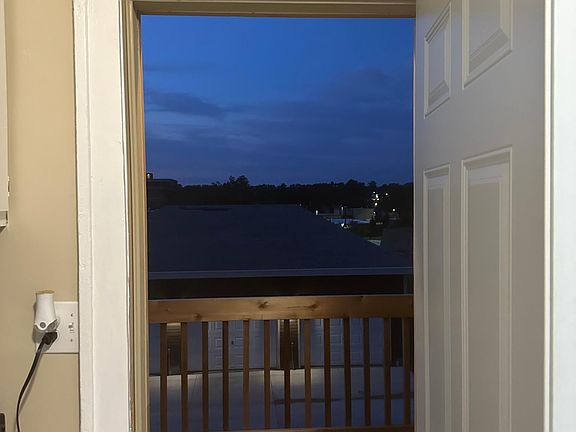 New deck off the kitchen