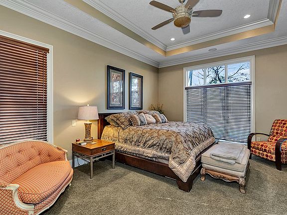 Master bedroom suite