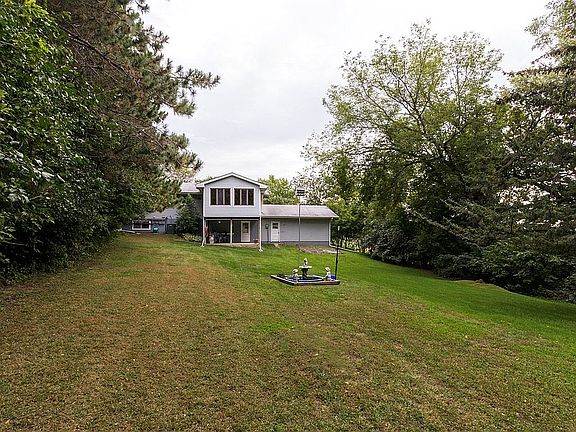 Rear of house