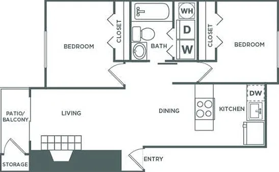 2bx1b renovated | 835 sq ft 2bx1b renovated | 835 sq ft