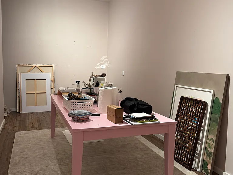 First floor space currently used as art studio