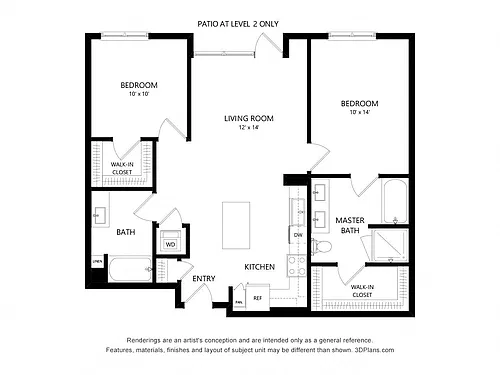 Floor plan HARBOR B5