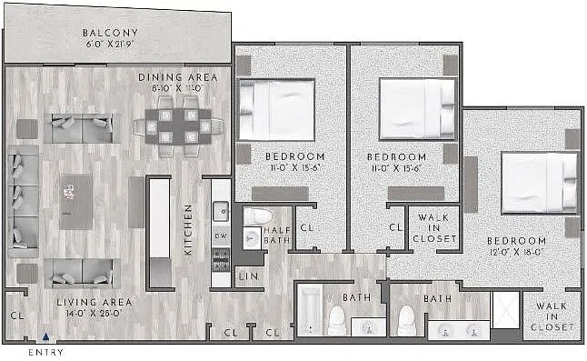 Floor plan C1