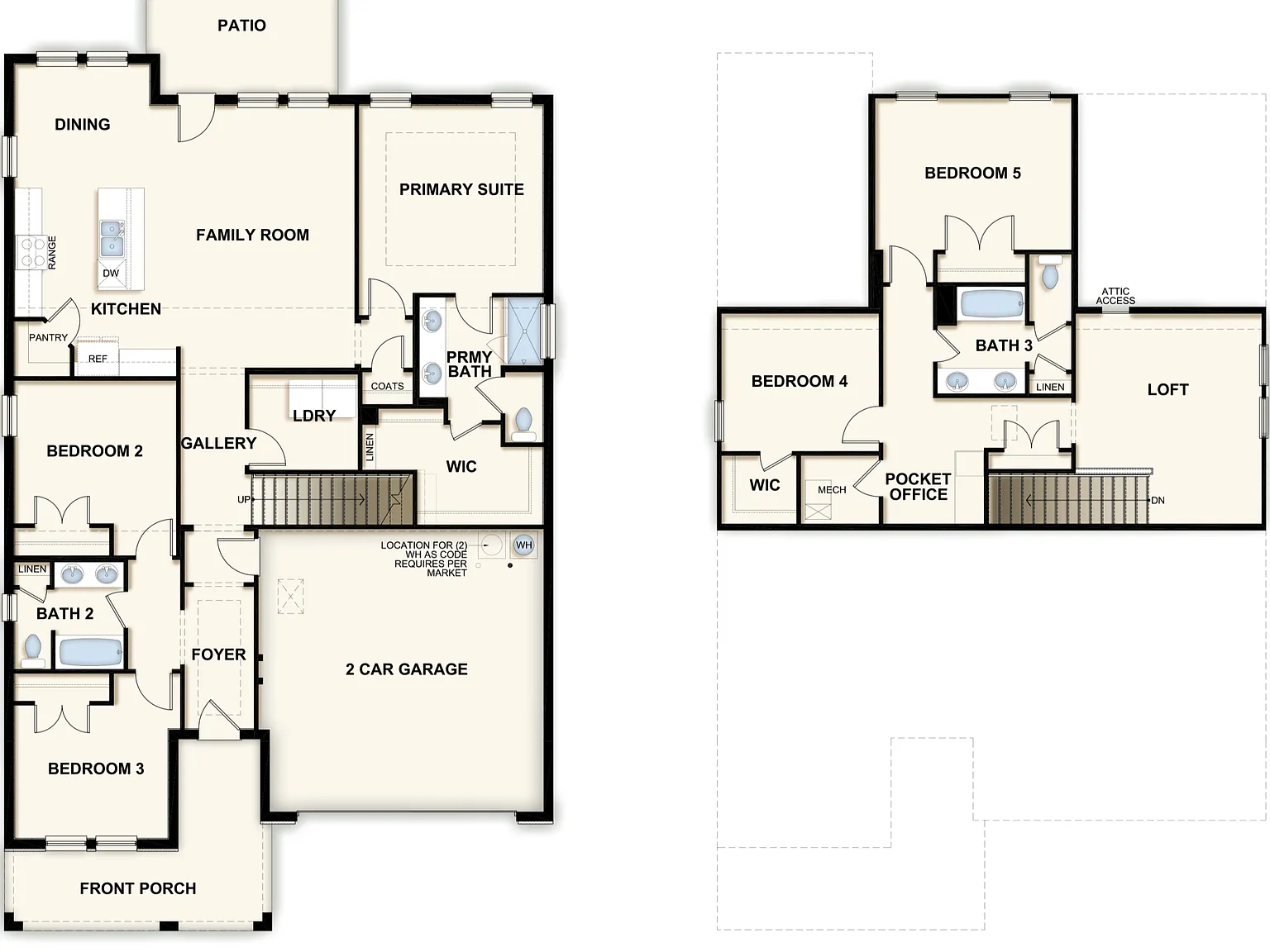 5 bed, 3.0 bath, 2525 sqft, $2,880 — Photo 2