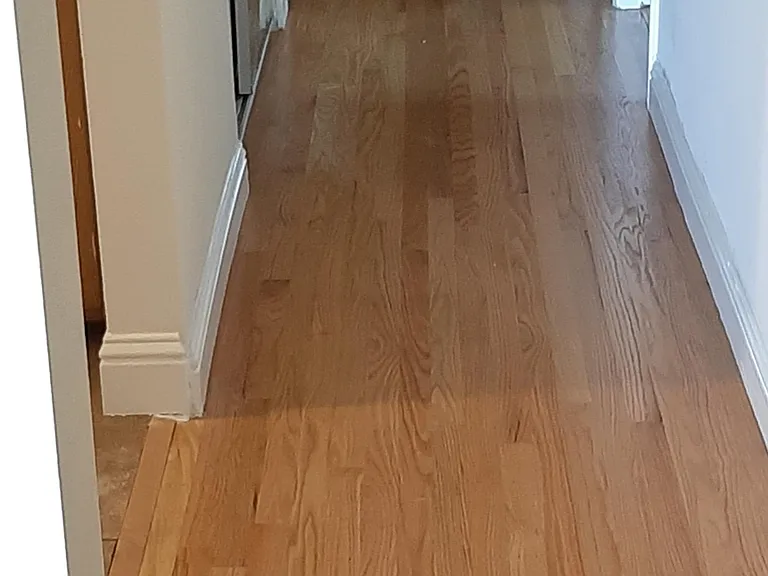 Hall way to the master bedroom and the two remaining bedrooms