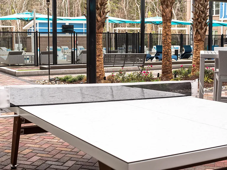 Amenity Courtyard at Hawthorne at Indy West in Wilmington, NC