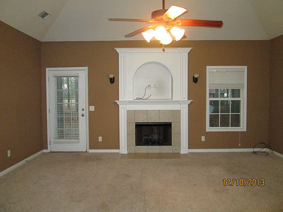 Fireplace with built in entertainment center