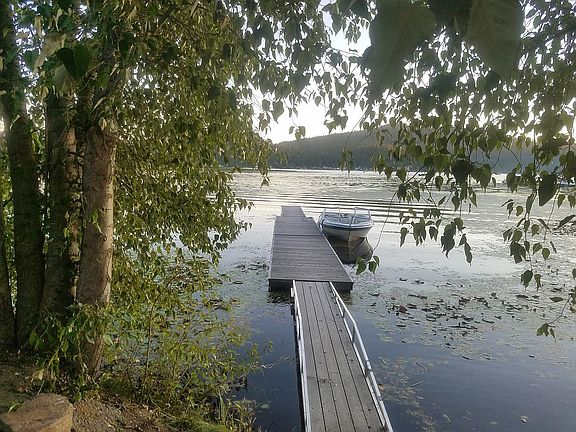 Dock w private boat spot