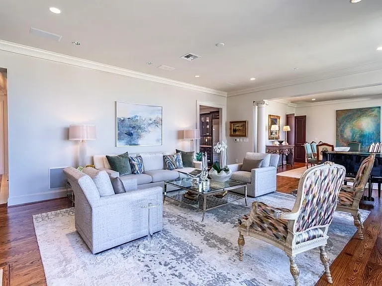 Living open to Kitchen & Dining.