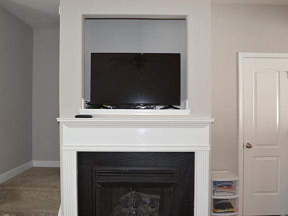 Fireplace and half bath