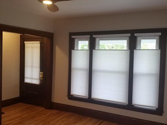 Living Room bottom up top down shades