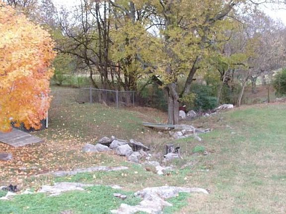 Beautiful and scenic back yard