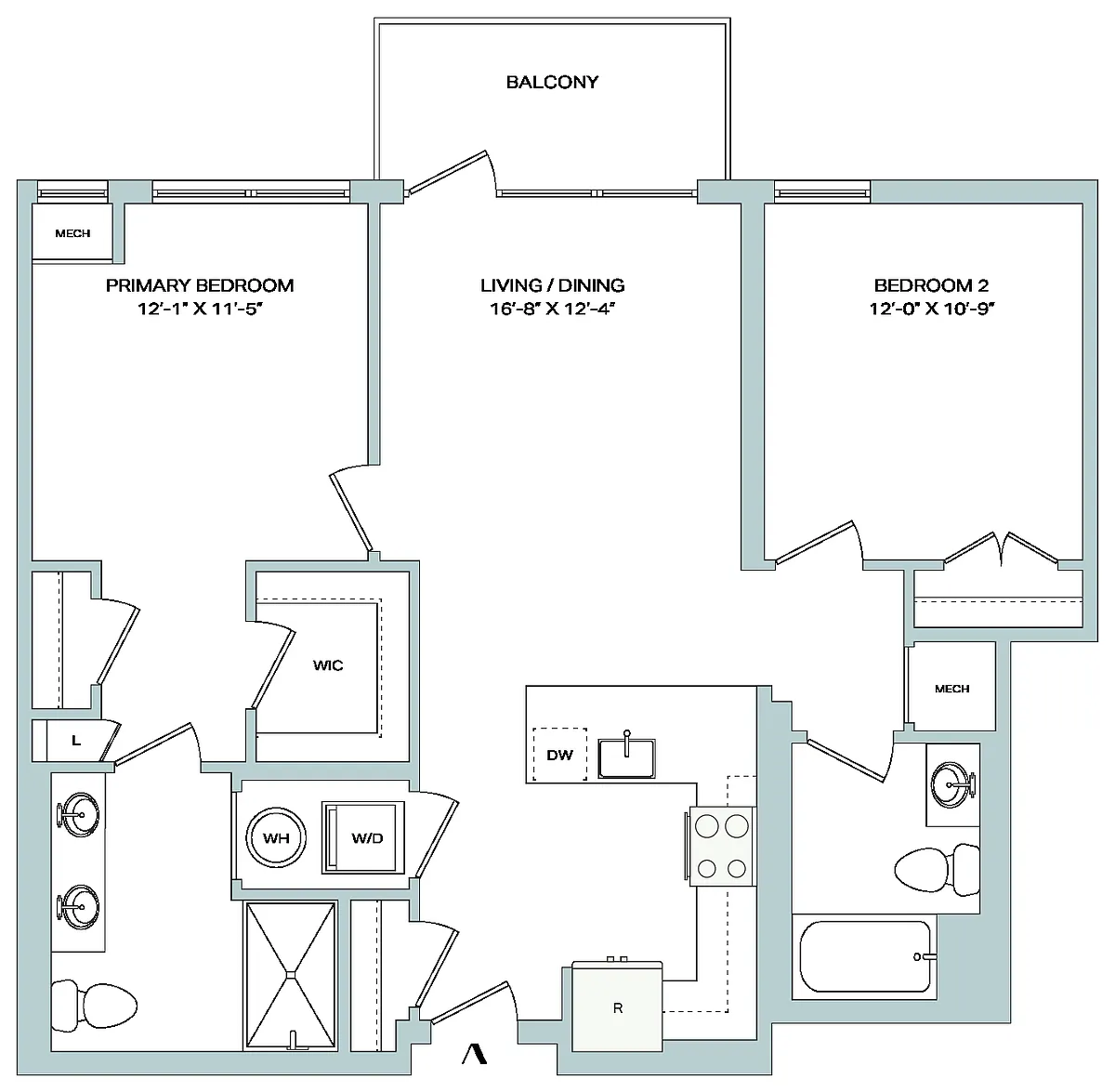 Floor plan B01
