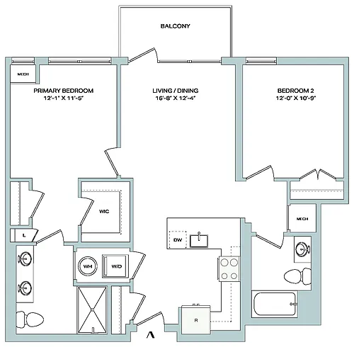 Floor plan B01