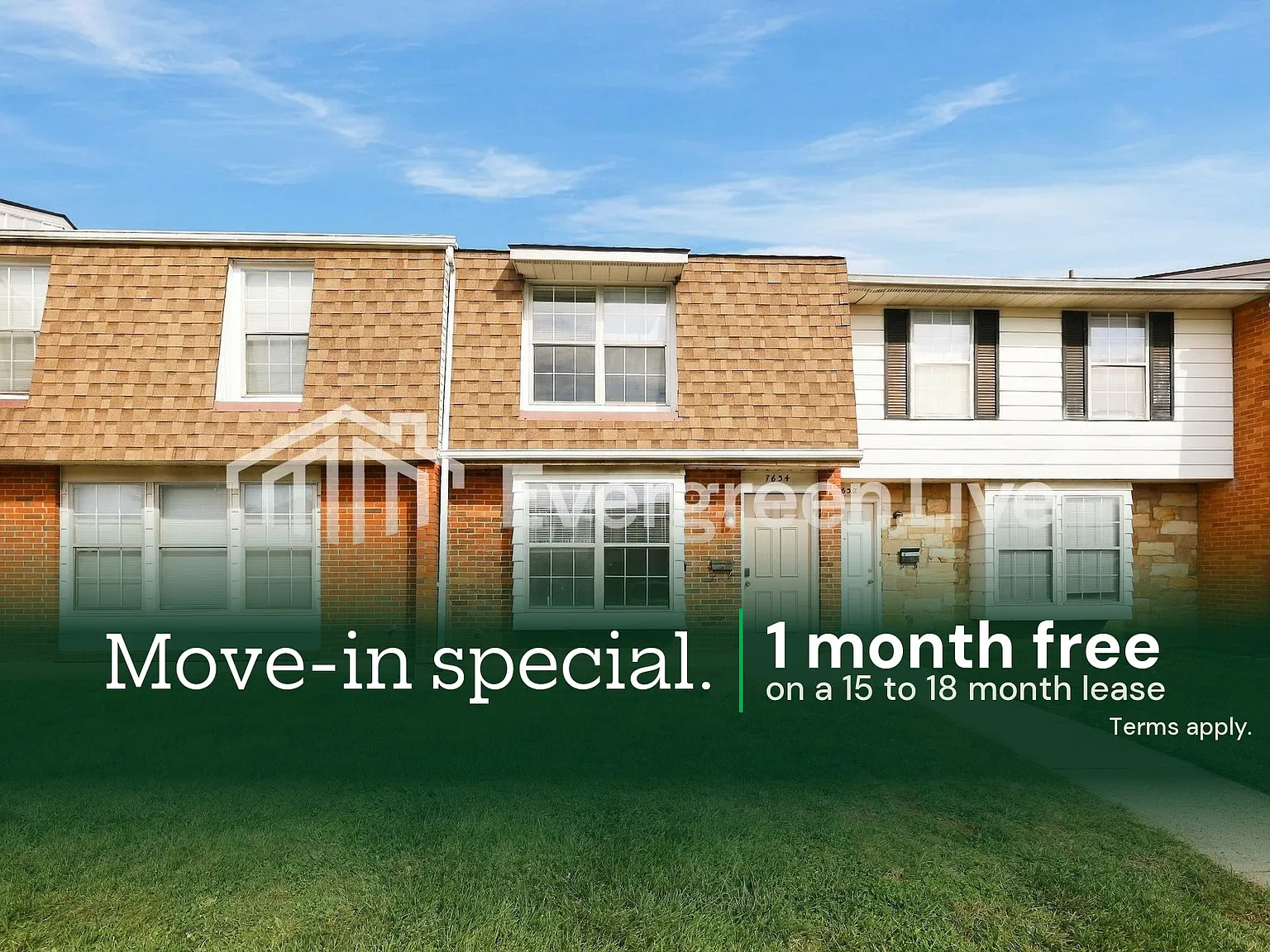 2 bed, 1.5 bath, 1094 sqft, $995 — Photo 1
