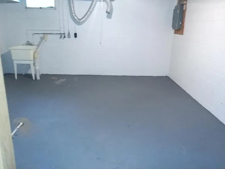 Unfinished part of basement