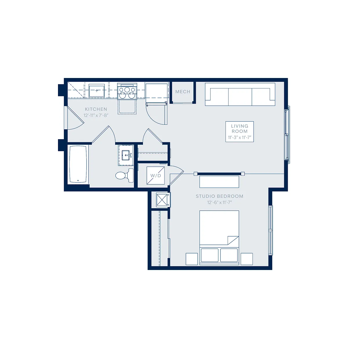 Floor plan S1A