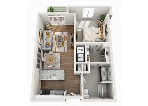 Floor plan Cameron