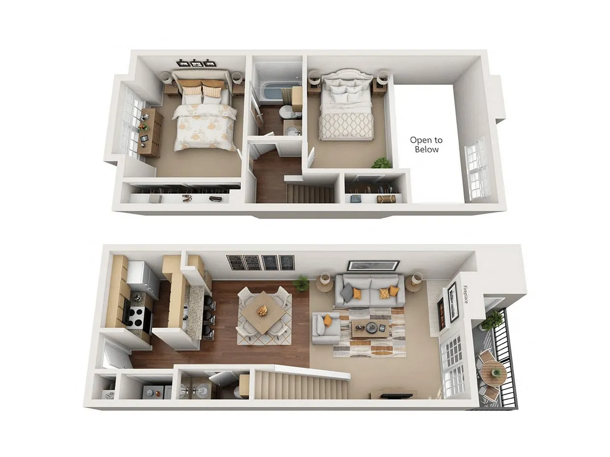 Floor plan B1-TH