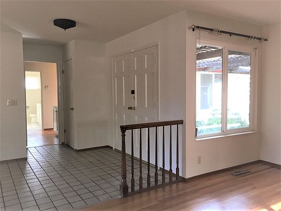 Entrance. Formal dining room to right