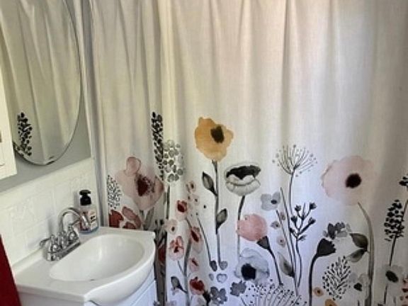 bathroom is