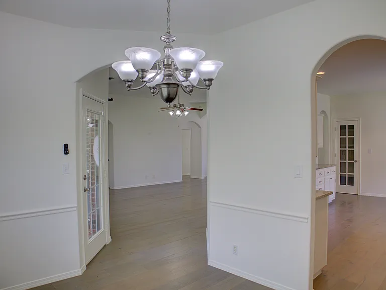 view from dining room