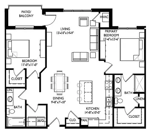 Floor plan C15
