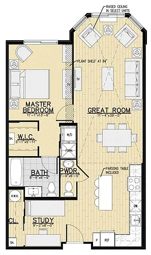 Floor plan C1