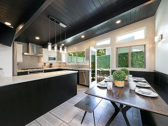 Dining Area Looking Towards Bar-B-Que Patio.