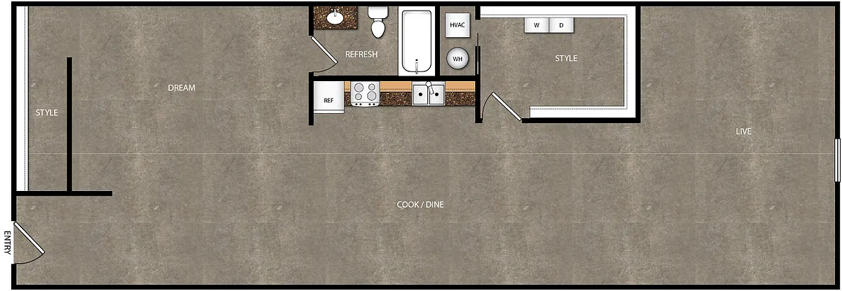 Floor plan Warehouse A100s