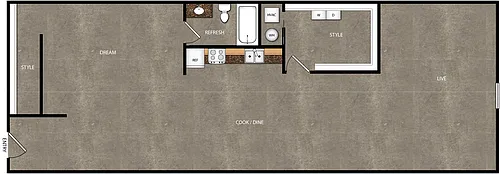 Floor plan Warehouse A100s