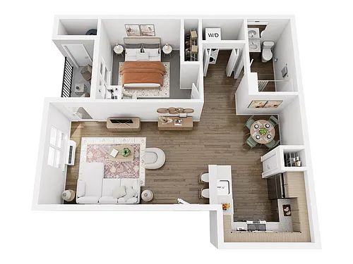 Floor plan 1X1