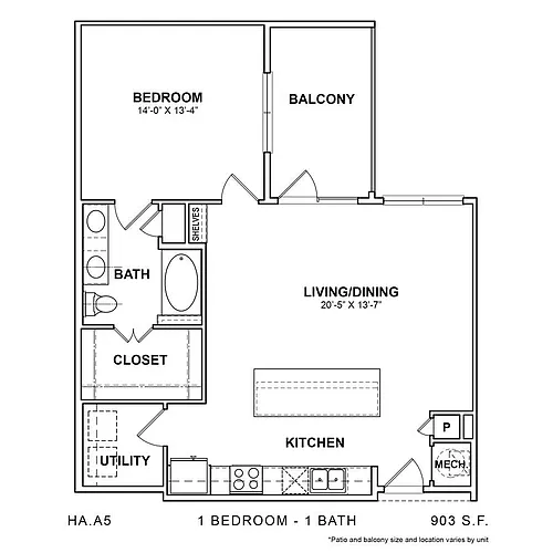 Floor plan HA.A5