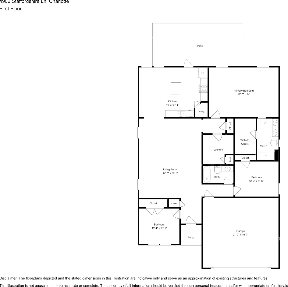 4902 Staffordshire Ln Charlotte, NC 28213 — Photo 2