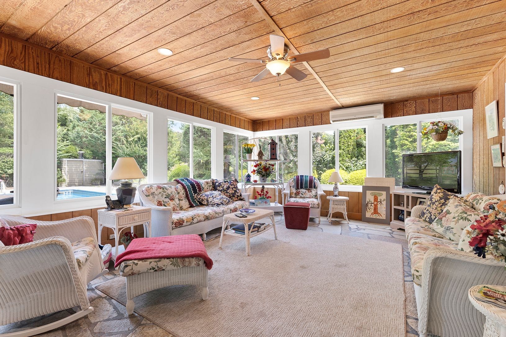 Large Indoor Outdoor Screened Porch