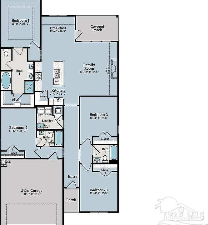 2nd image of 1598 Rosemary Way
