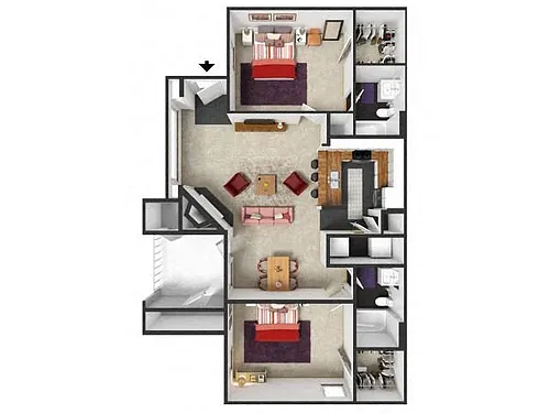 Floor plan Cambridge