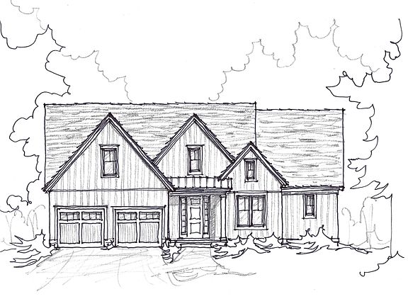 The Serenity A Elevation Sketch