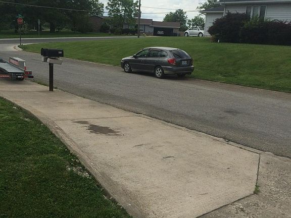 Dedicated parking slip in addition to single car garage