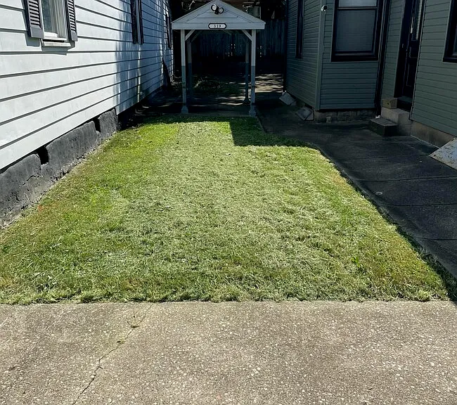 2 car parking spot in driveway.